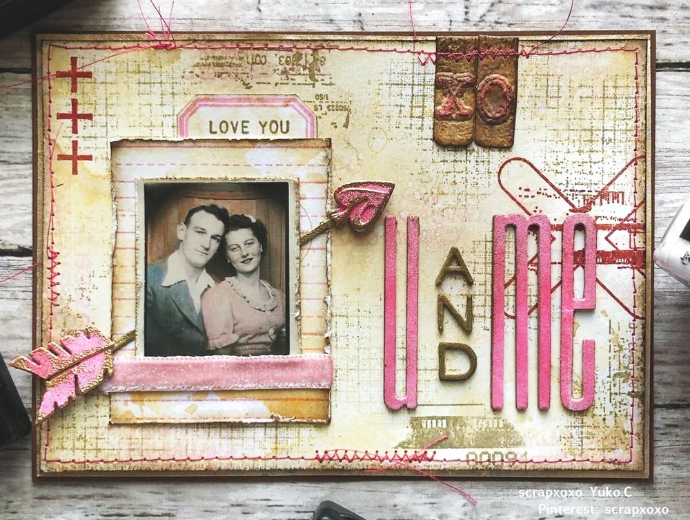 Sizzix Thinlits Lovestruck Colorize 16pc set #665852 Retail $34.99 Tim Holtz