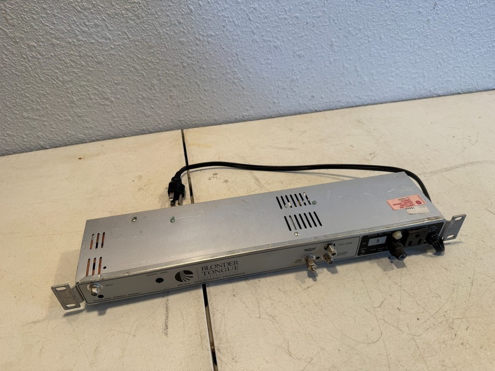 Blonder Tongue MCA-b AGC channel processor