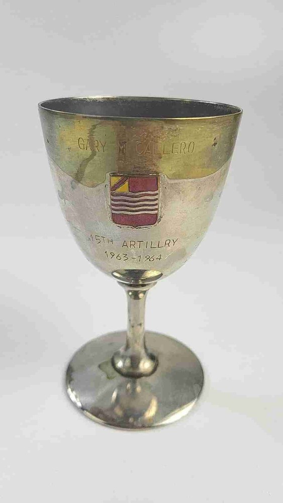 15th Artillery Retirement Cup 1964 Silver Plate