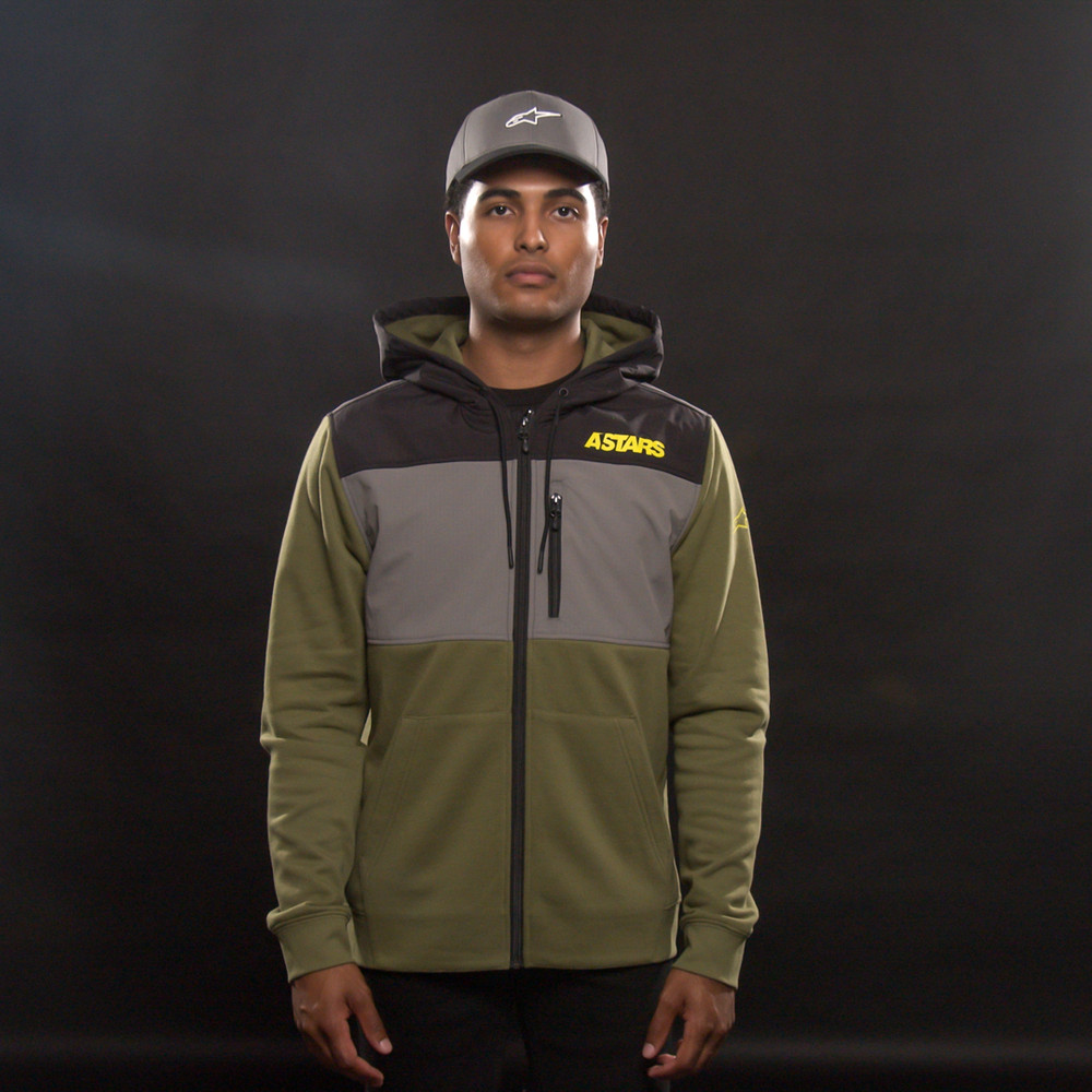 ALPINESTARS Elevate Hybrid Jacket Olive Medium 12121120067M
