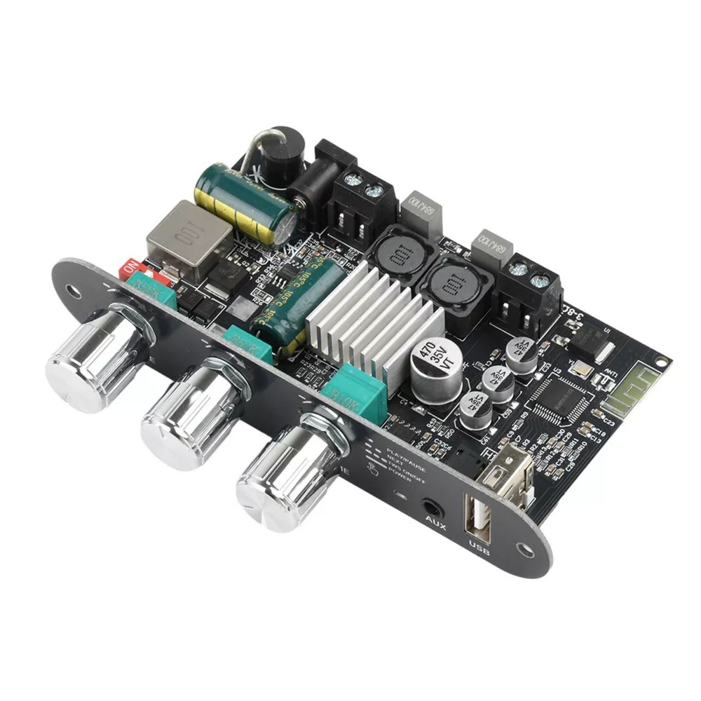 Audio Amplifier Board features input anti-reverse and anti-static protection