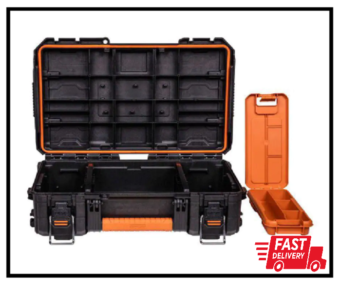 RIDGID 2.0 Pro Gear System Power Tool Case and Storage Tool Box