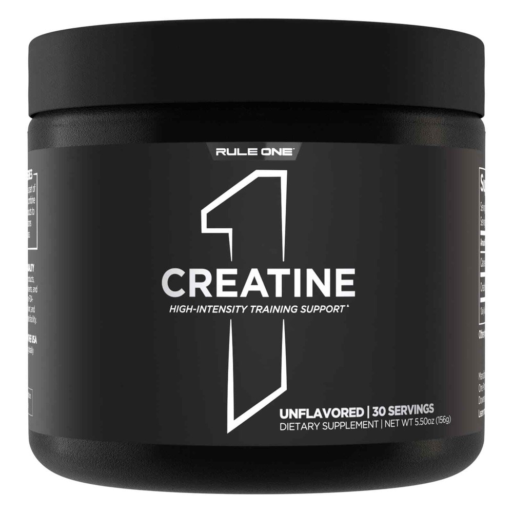 RULE 1 Creatine 30 serv Unflavored 100% Creatine Monohydrate 150g