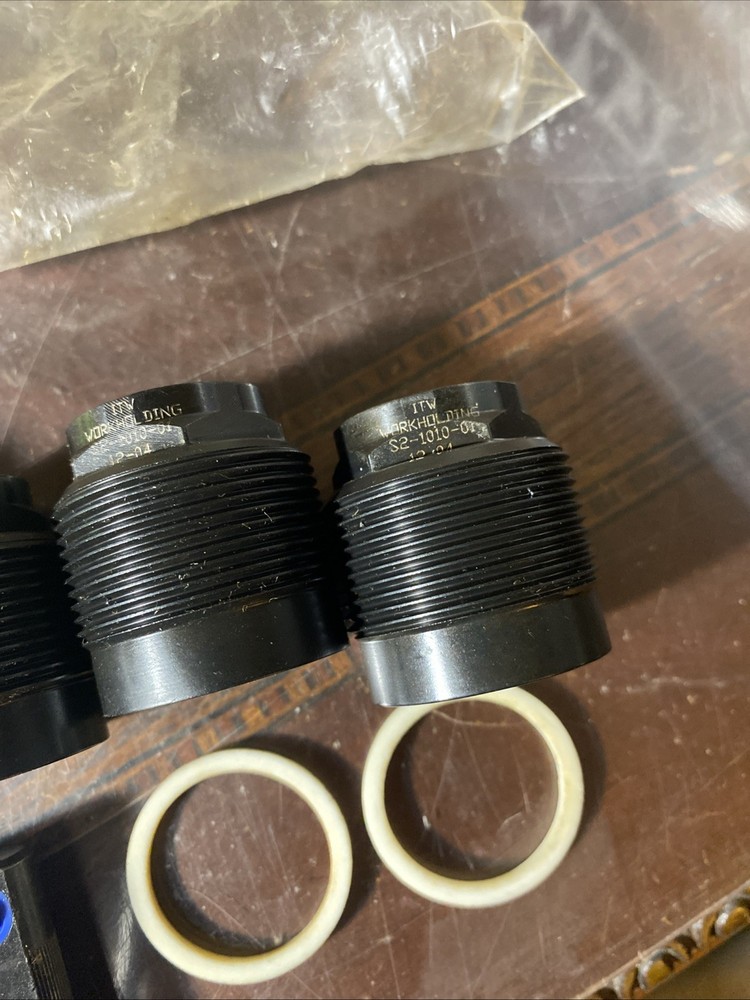 Qty.4 Roemheld Threaded Body’s S2-1010-01 + Extras (M47)