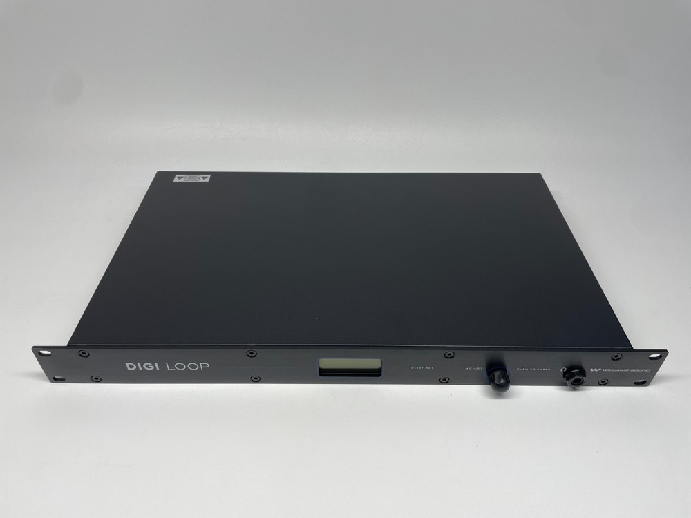 Williams AV DL207 NET Digi Loop DSP Dual Channel Professional Loop Amplifier