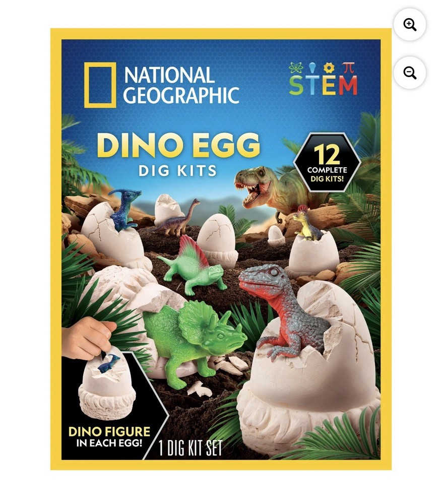National Geographic Dino Egg Dig Kits
