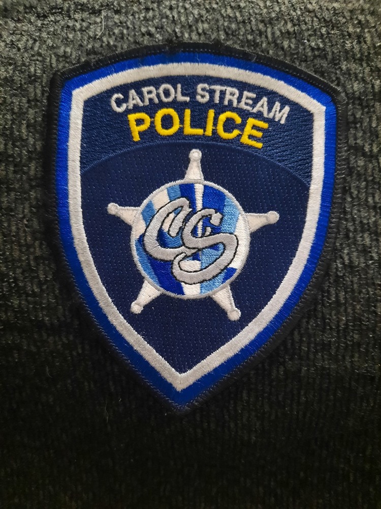 Carol Stream IL Police Patch