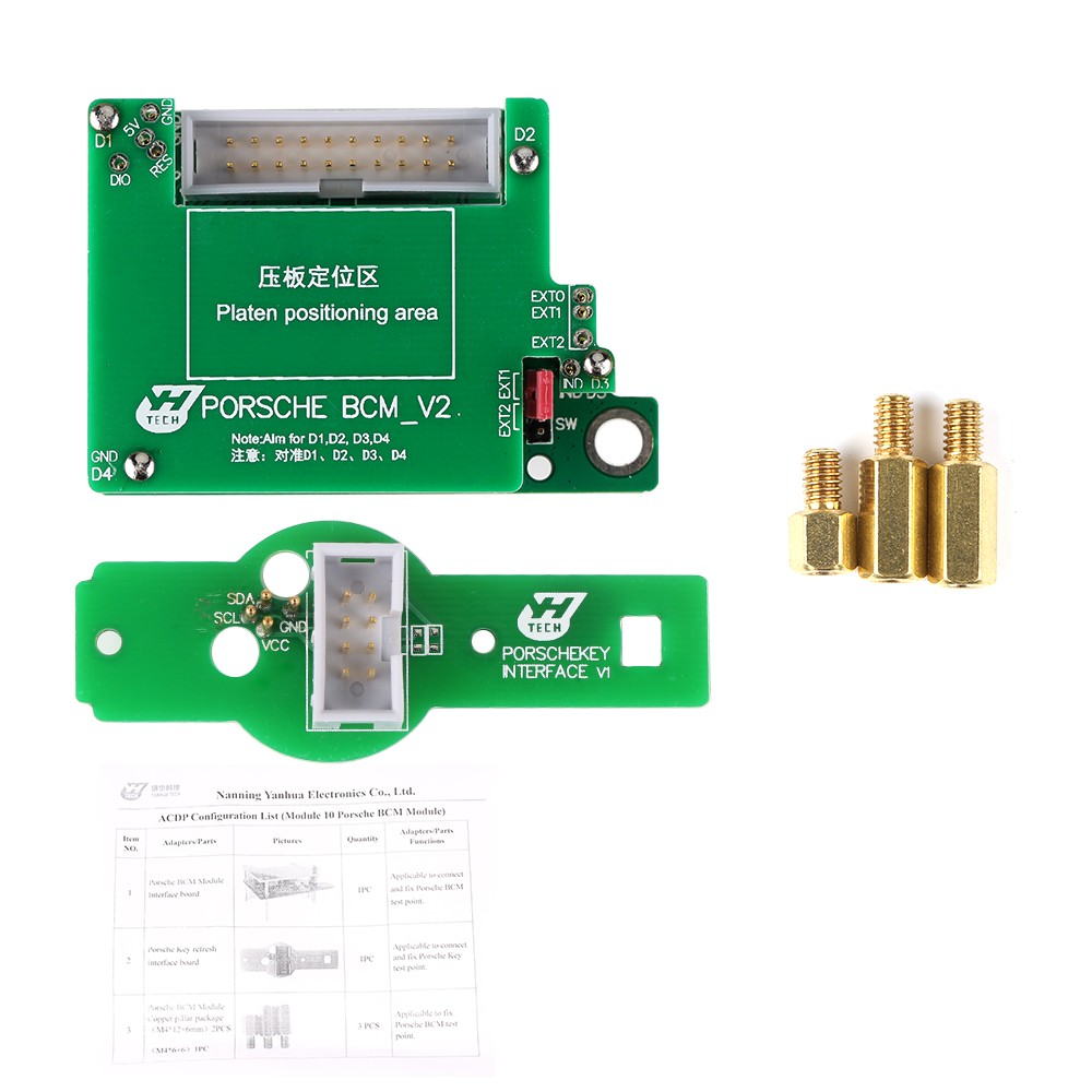 Yanhua Mini ACDP 2 Master with Module10 Fit For Por.sche BCM Pr0garmming