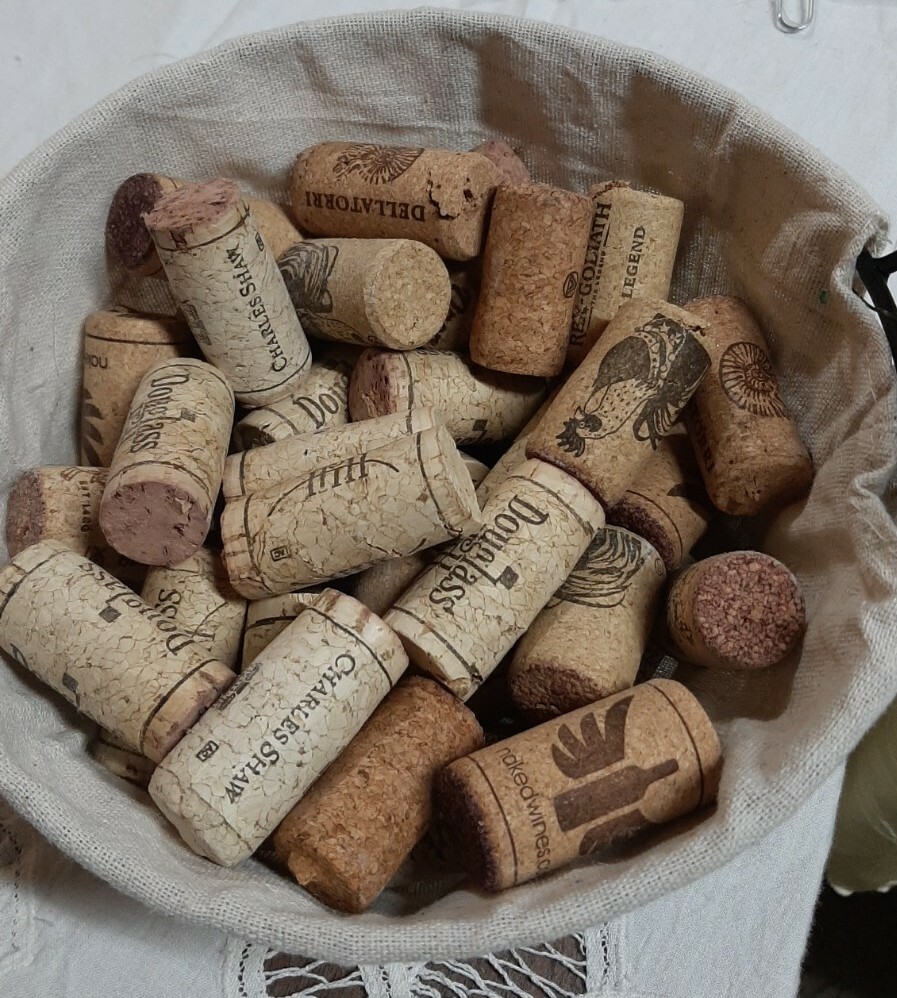 Real Cork Used Wine Cork 200+