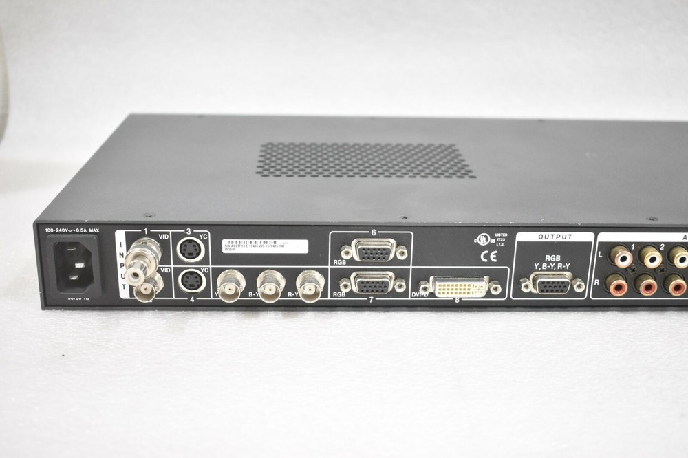 EXTRON IN1508 VIDEO SCALING PRESENTATION SWITCHER RACK MOUNTABLE