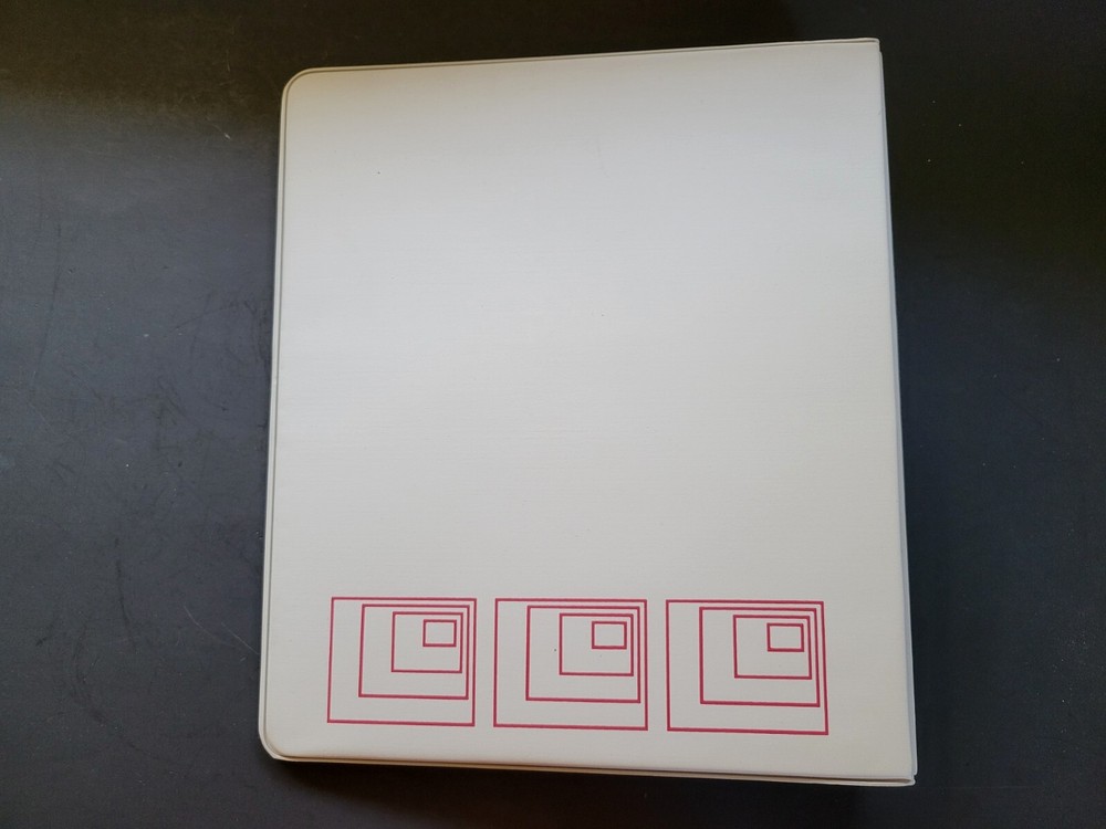 Vintage Kaypro 10 User's Guide Binder - EMPTY - BINDER ONLY