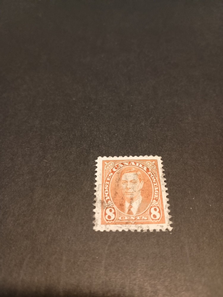 1937  #236 8¢ Orange Canada Used Stamp