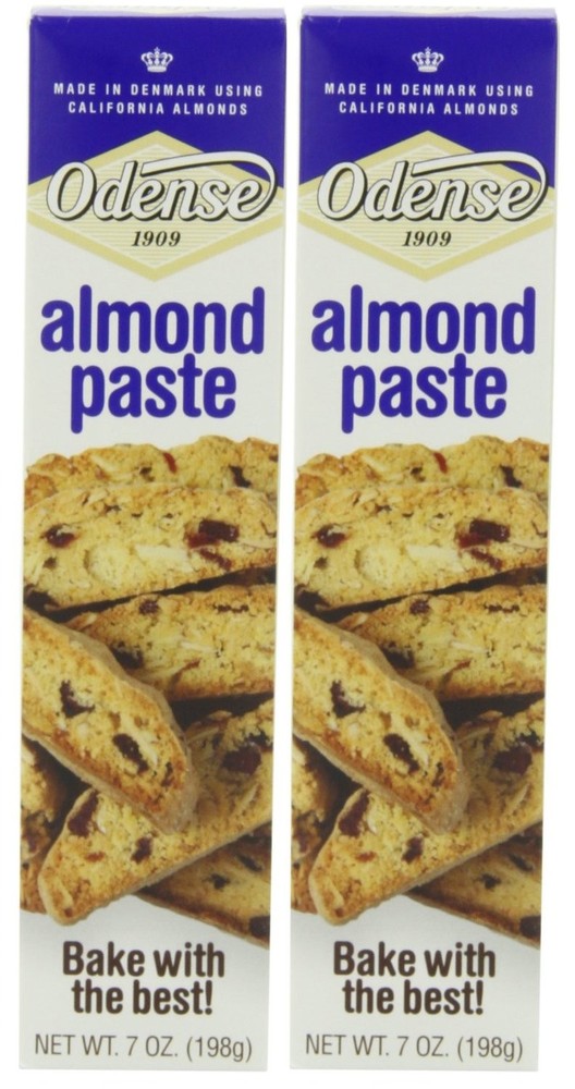 Almond Paste 7oz Tubes - Pack of 2 for Traditional Danish Baking