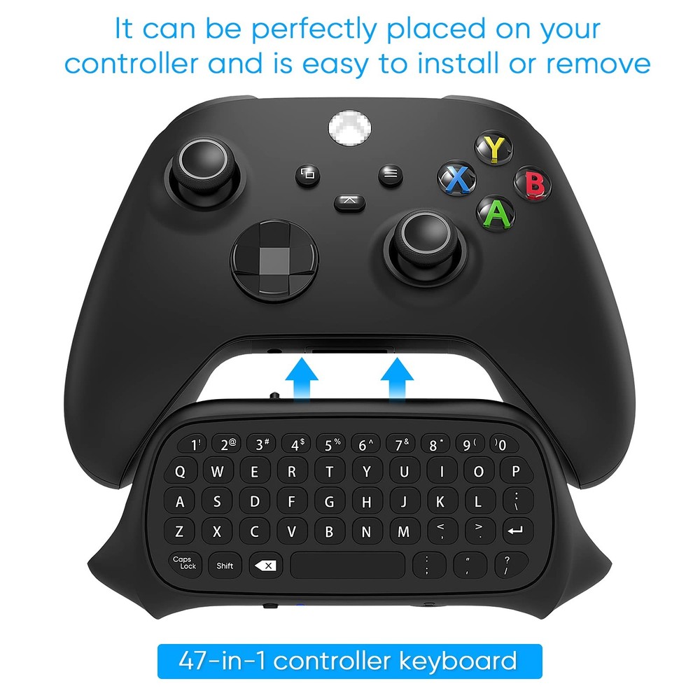 Keyboard for Xbox Series X/S Controller, for Xbox /S/Controller Gamepad, 2.4G...