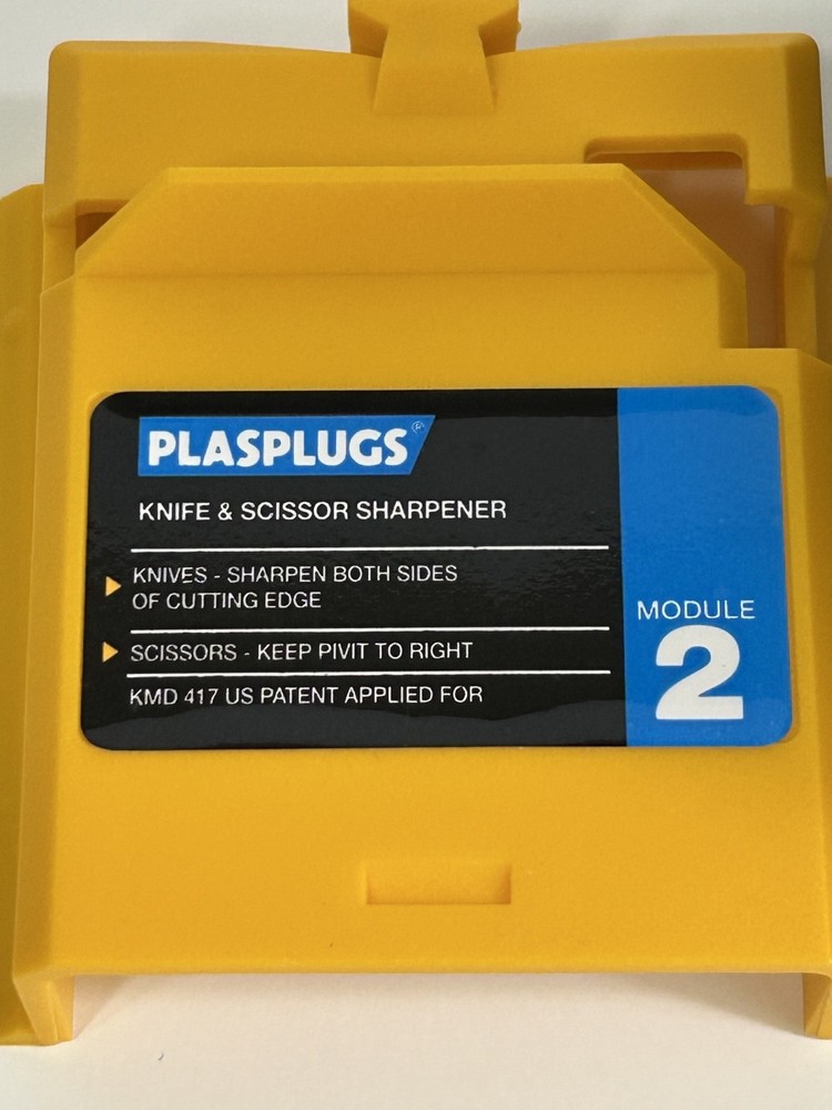Plasplugs Compact SHARPENER Unit For DRIILL BITS Knife SCISSORS Module 2 & 3 B21