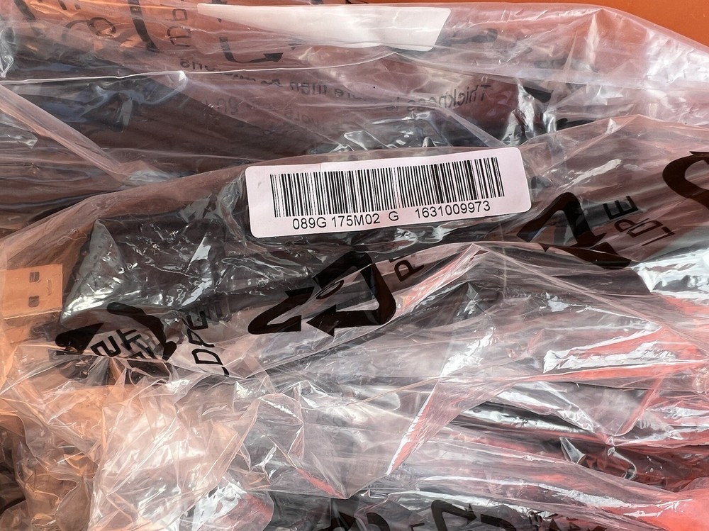 (100) X HP, DELL USB 3.0 Super Speed USB Type A-B Printer Scanner Cord Cable 6FT