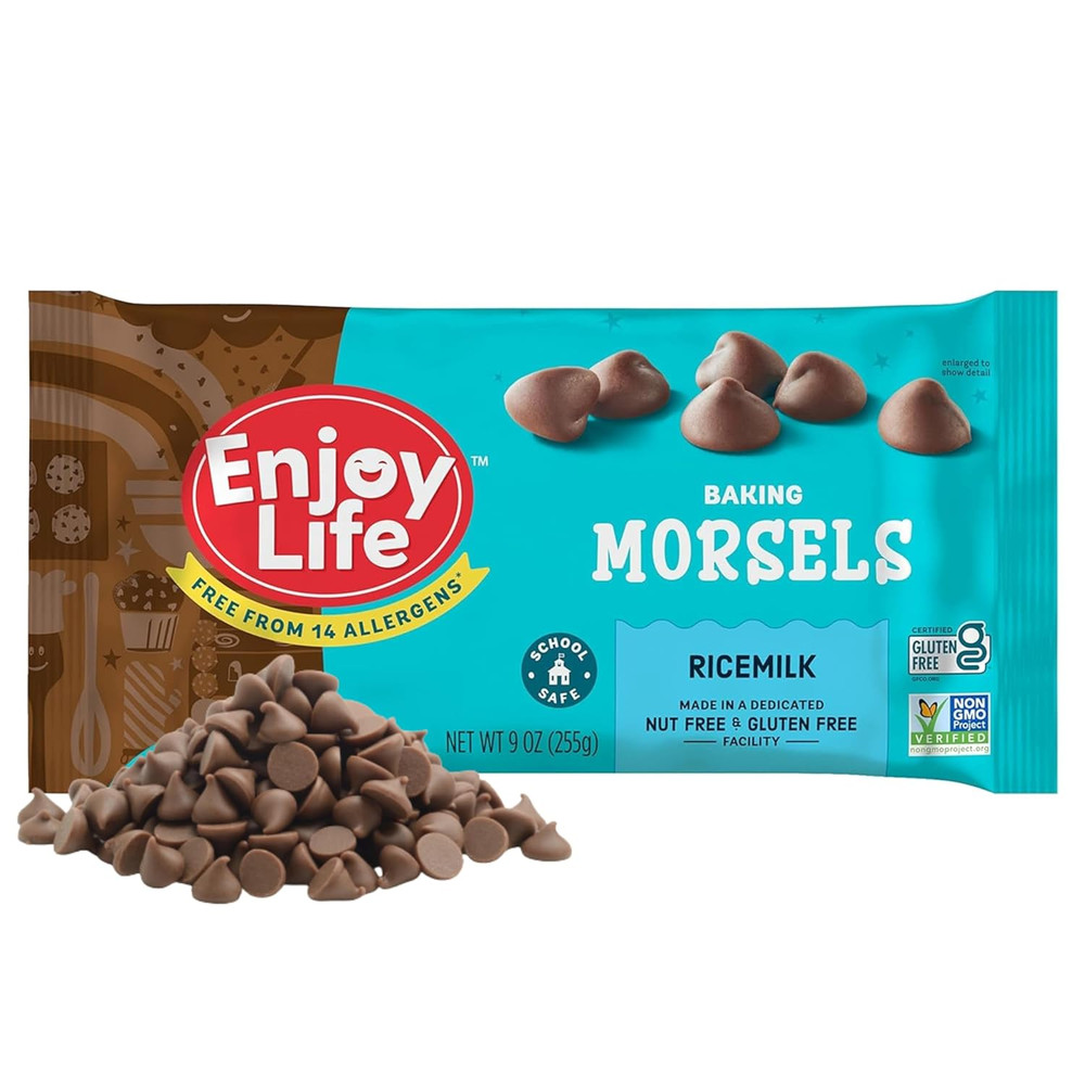 Ricemilk Baking Morsels, 9 Oz Bag