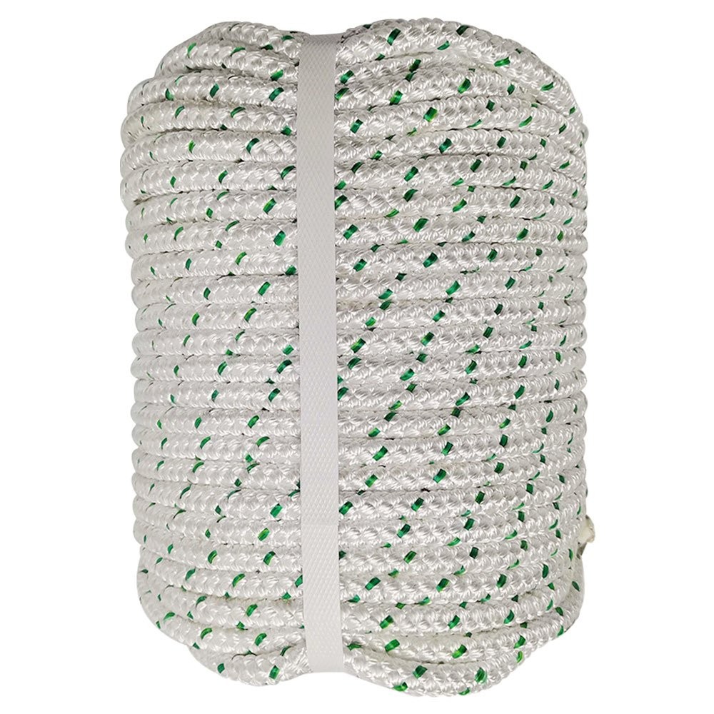 Bull Rope 3/8" × 100' 1544Lbs Breaking Strength Double Braid Polyester Ropes
