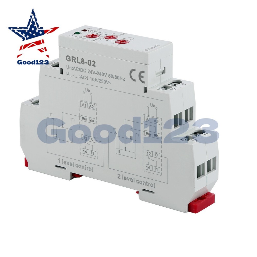 GRL8-02 10A AC/DC24-240V Liquid Level Control Relay