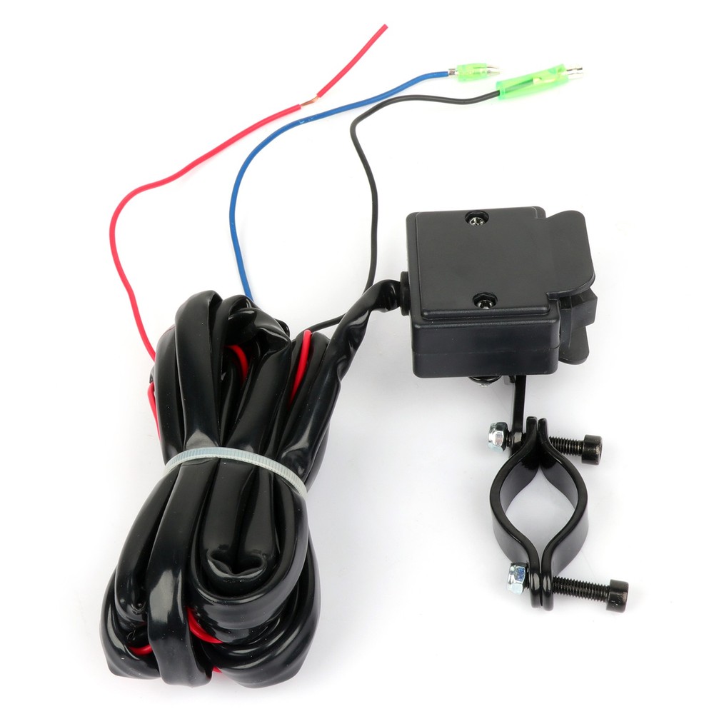 Winch Rocker Switch Handlebar Control Line 3M For ATV/UTV 1pcs
