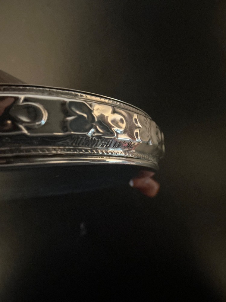 Vintage Sterling Silver Wine Coaster