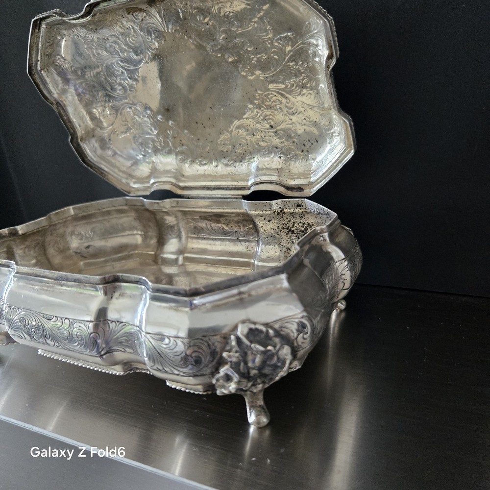 Fine Italian 800 Silver Box