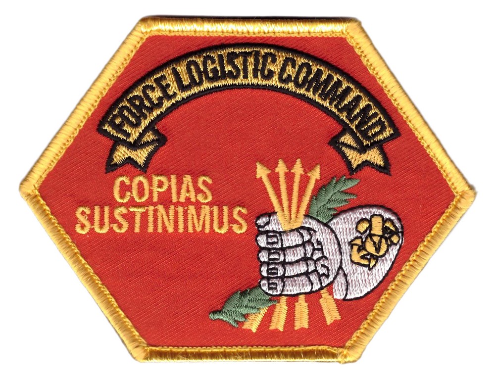 MARINES MC Force Logistic Command MARINE HOOK PATCH