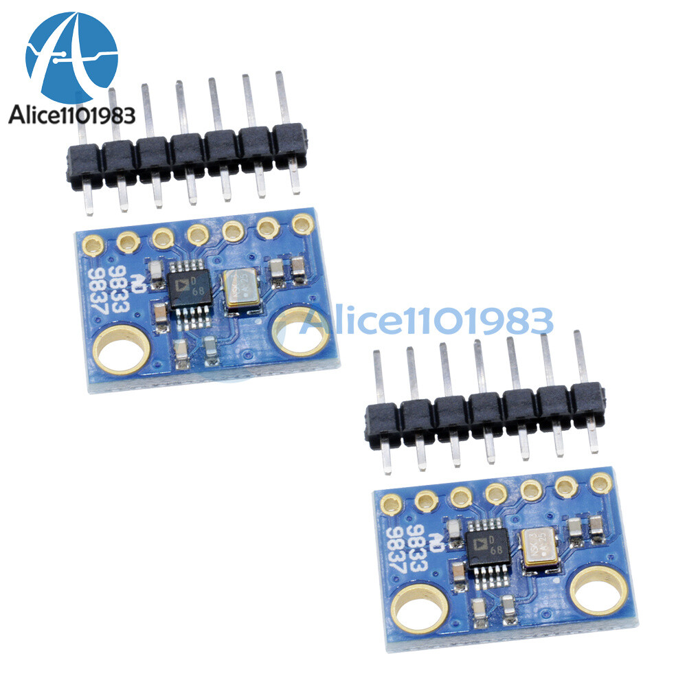 1-10PC AD9833 DDS Signal Generator Programmable Microprocessors Sine Square Wave