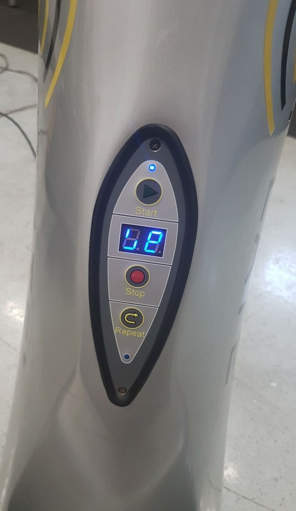 Power Plate Blue Display new