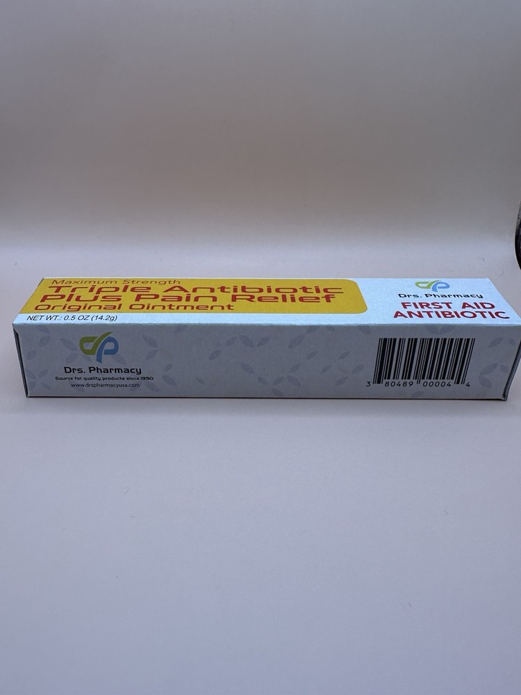 Maximum Strength Triple Antibiotic Plus Pain Relief Original Ointment