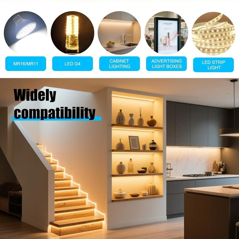 Silent Operation For False Ceilings 12V Lighting Driver Interior Lighting