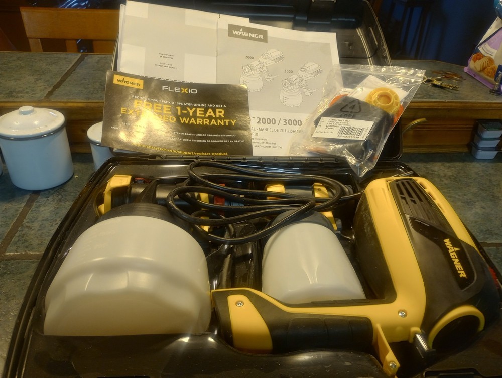 WAGNER Flexio 3000 Handheld Paint Sprayer Excellent Condition