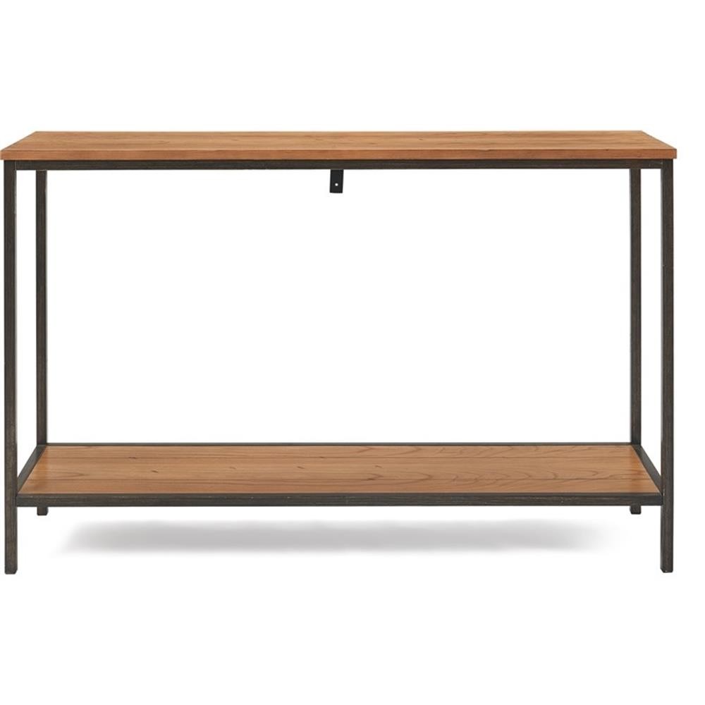 ClickDecor Nolan 2-Tier Console Table Brown