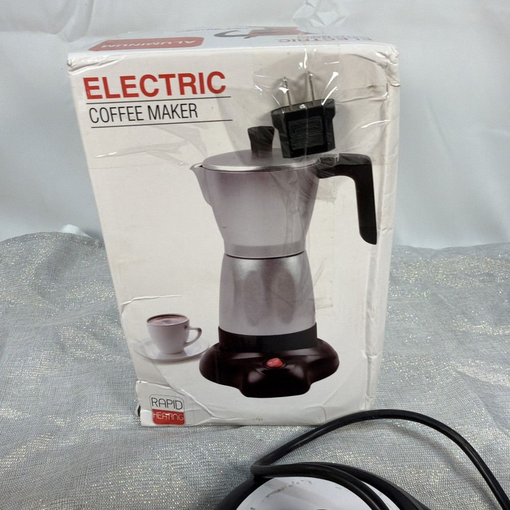 Electric Coffee Maker Rapid Heating Aluminum
