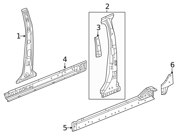 Genuine GM F Panel 84016306