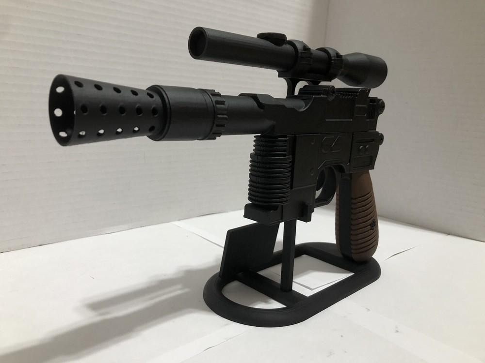 Han Solo Blaster DL-44 Inspired Replica, Star Wars , Full Size- 3D Printed