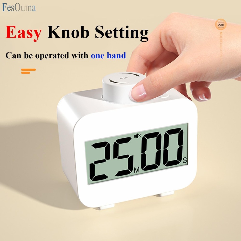 Digital Timers, Digital Kitchen Timer for Cooking,Countdown Countup Timer for...