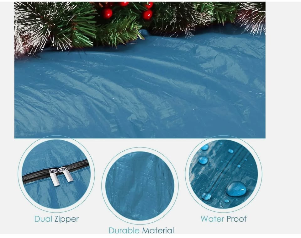 Hearth & Harbor 9 ft Christmas Tree Storage Bag - Artificial Christmas Tree