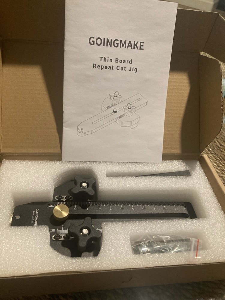 Goingmake Thin Board Repeat Rip Jig Table Saw Guide