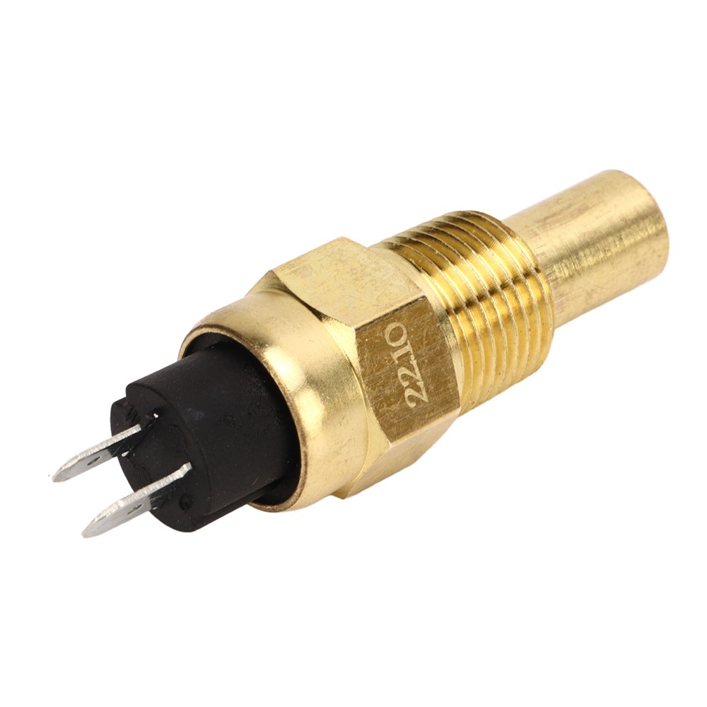 Water Temperature Sensor 3/8NPT Overheating Alarm Engine Coolant Temp Transducer