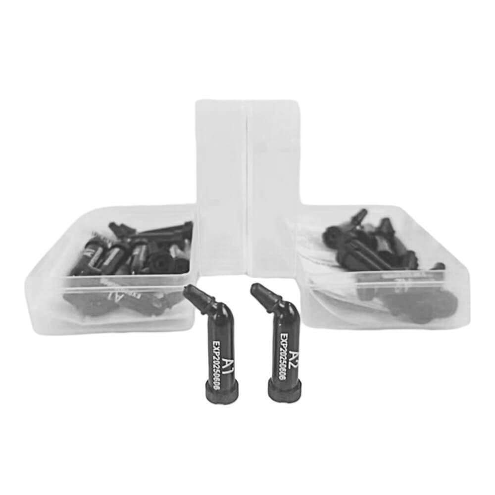 Dental Capsule Kit LED Curing Light & Composite Resin, DX.Ceram Refill