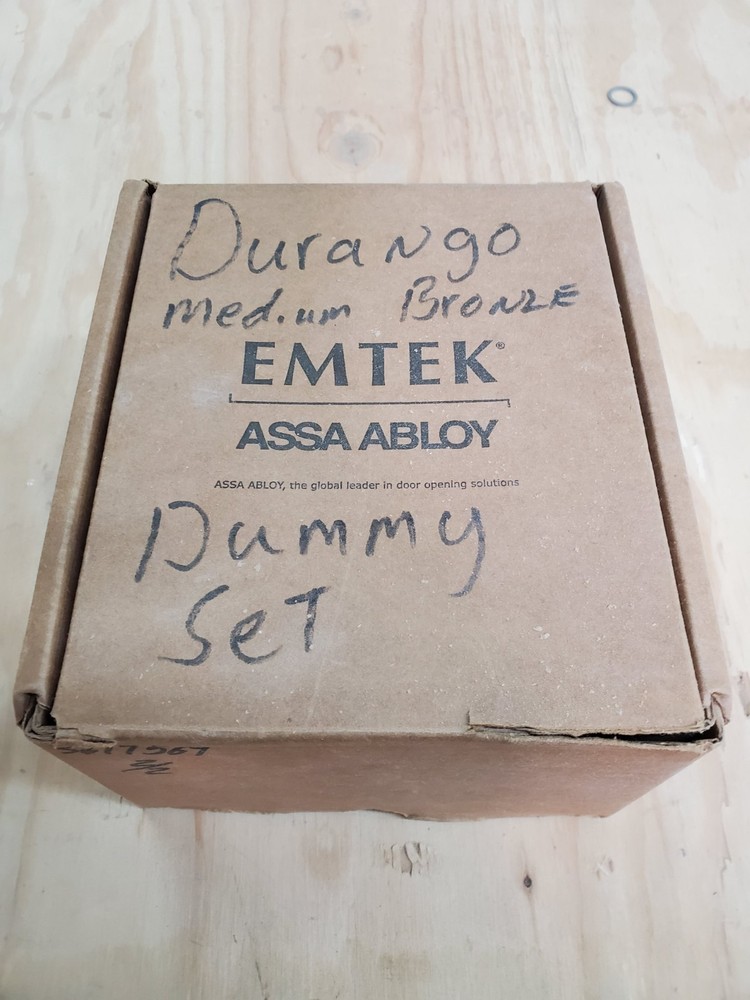 Emtek Durango Dummy Levers Right and Left- concealed fastener