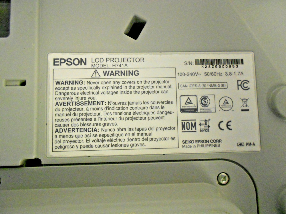 EPSON Brightlink 685WI SHORT THROW Interactive Projector 1-2K HOURS BUNDLE