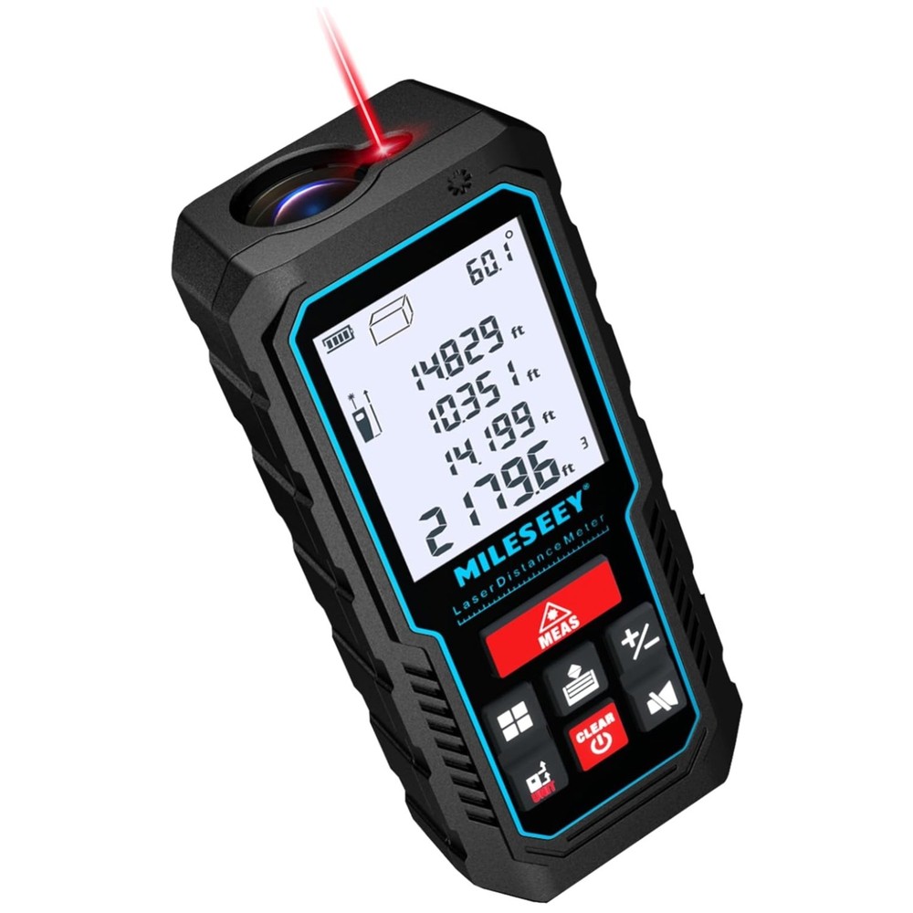 Fast Measurement Laser Device, Area Volume Pythagoras