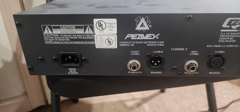 Peavey 215f Equalizer