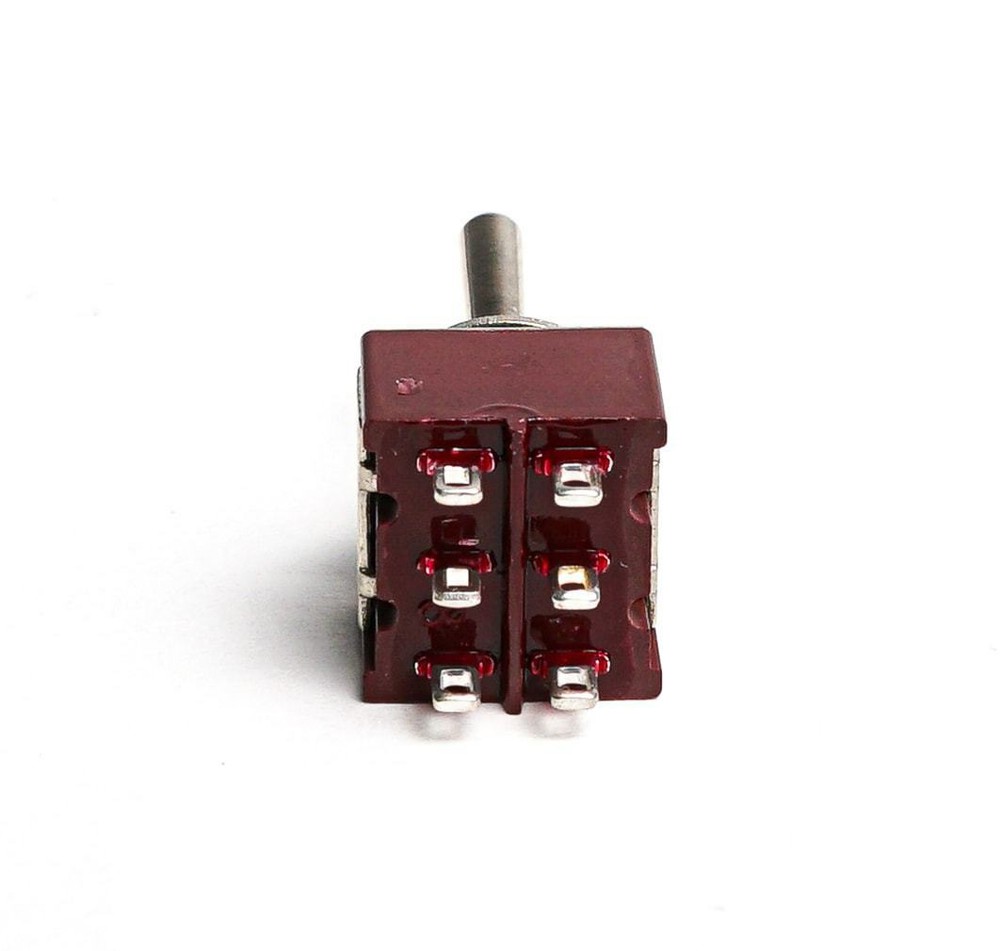 Solo Pro Deluxe Mini Toggle Switch, On-On DPDT