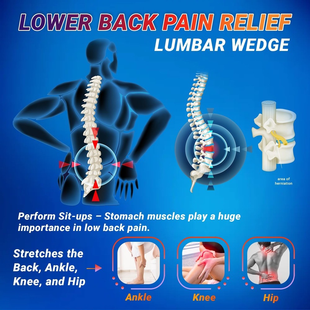 Lumbar Decompression Table By Lumbar Bench - Horizontal Inversion Table for L...