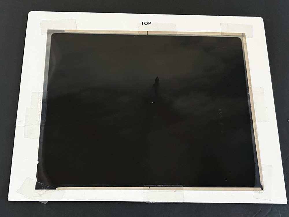 1982 NASA KSC Space Shuttle Orbiter Clouds Fog Crawler Presentation Transparency