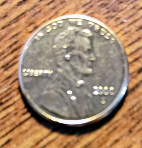 GOLD PLATED 2000-D LINCOLN MEMORIAL CENT