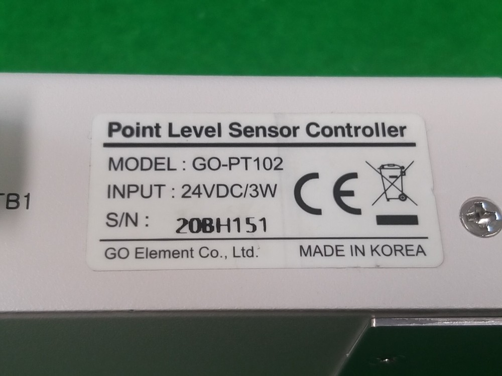 GO Element GO-PT102 Point Level Sensor Controller, USED